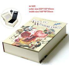 Load image into Gallery viewer, Book Safes Key Lock Type High Quality Secret Book Hidden Security Safe Box Metal Steel Simulation Classic Book Style Size M
