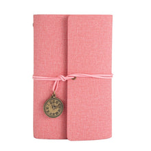 Load image into Gallery viewer, Notebook A6 Loose-leaf Retro Bandage Pocket Watch Creative Hand Account Book Students Diary Notebooks
