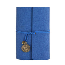 Load image into Gallery viewer, Notebook A6 Loose-leaf Retro Bandage Pocket Watch Creative Hand Account Book Students Diary Notebooks

